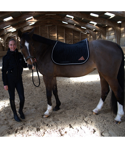 Horse Guard Medilamb Pad de Selle pour Chevaux - Noir - Pony Coussin Selle